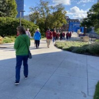 Starting the walk!
