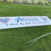 The MPF's official walk sign/banner!